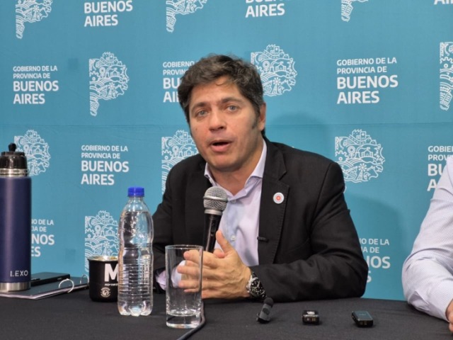 Kicillof llega a Olavarr�a para la inauguraci�n del Polo Judicial